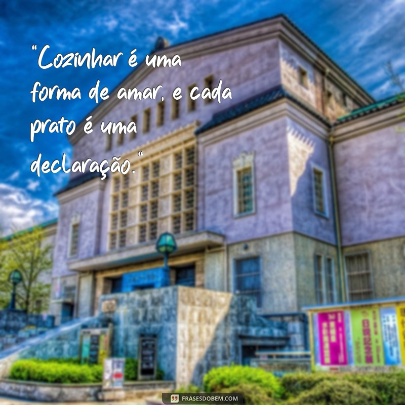 frases para cozinha 