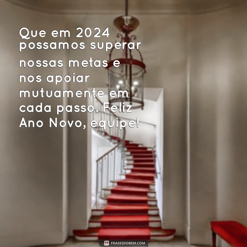 Mensagens Inspiradoras de Feliz Ano Novo para Motivar sua Equipe 