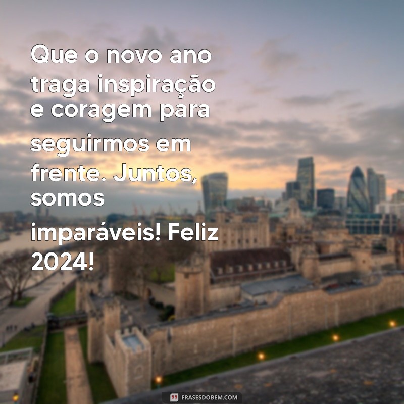 Mensagens Inspiradoras de Feliz Ano Novo para Motivar sua Equipe 