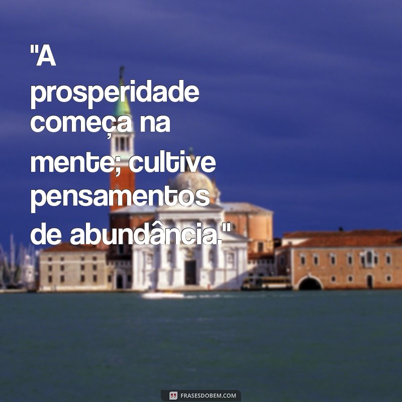 mensagens de prosperidade 