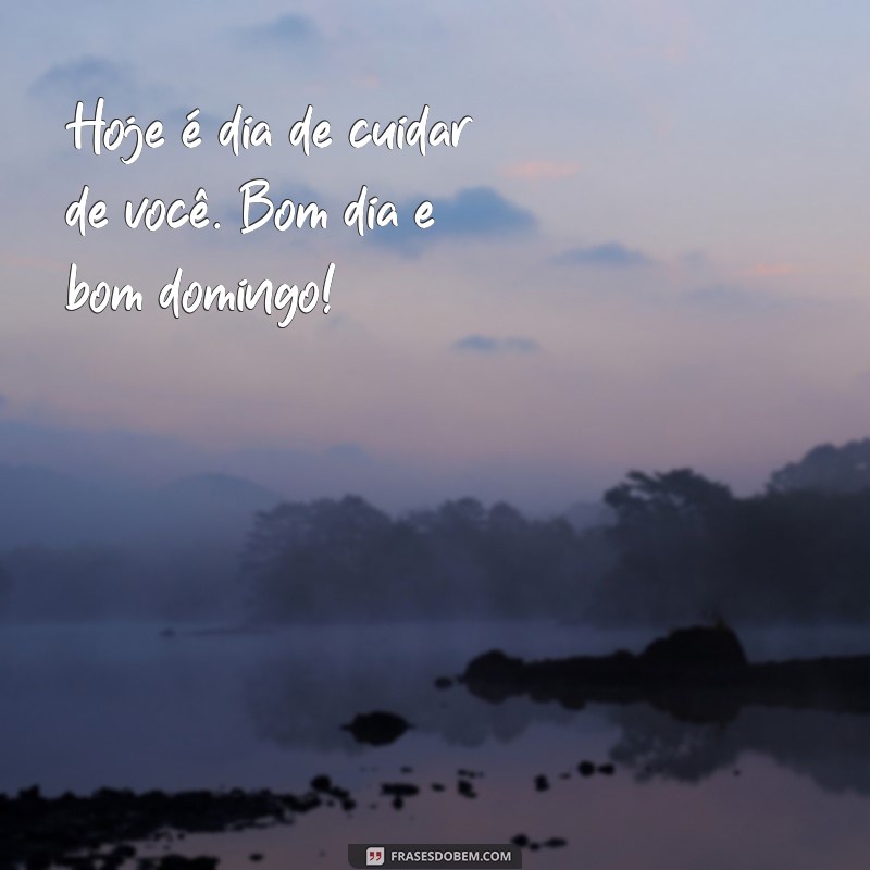 Bom Dia Simples: Frases Inspiradoras para um Domingo Agradável 