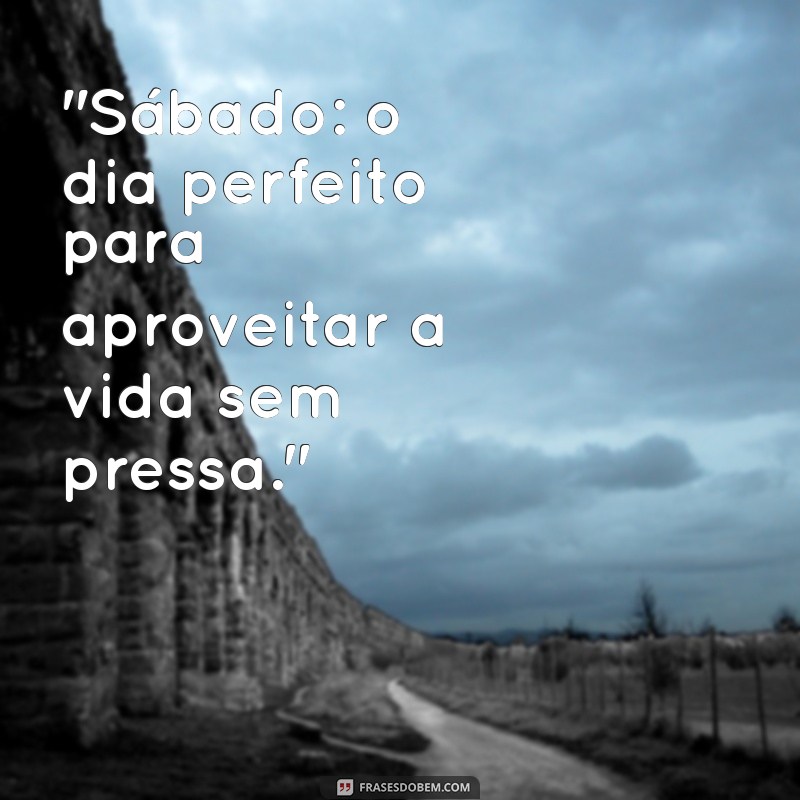 sabado frases 