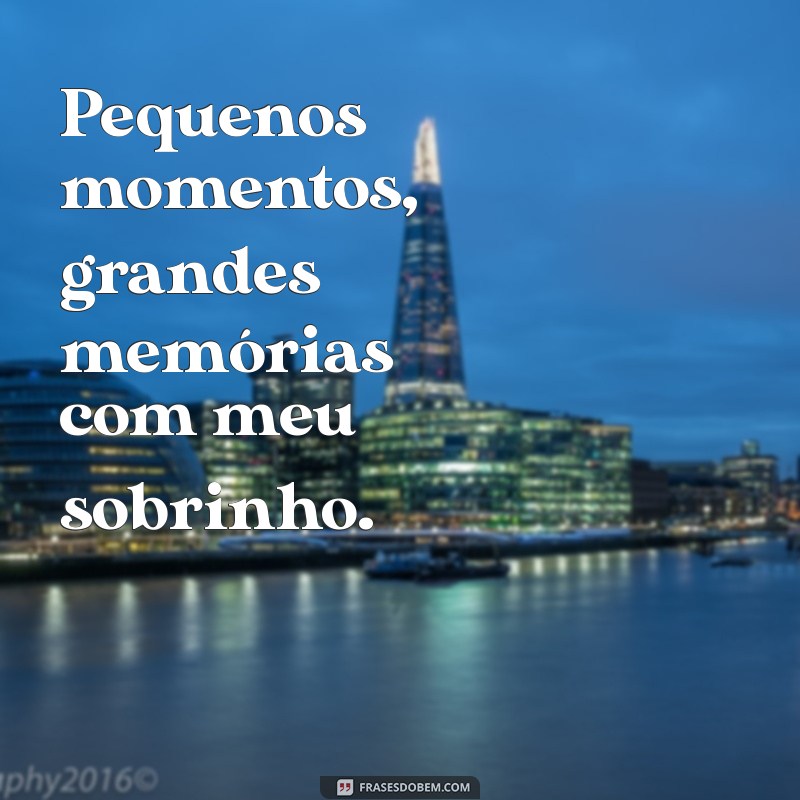 50 Frases Adoráveis para Legendar Fotos do Seu Sobrinho Bebê 