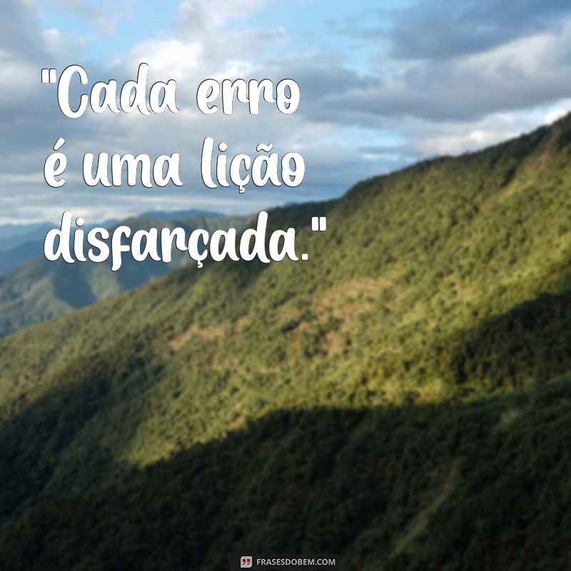 frases de aprendizado na vida 