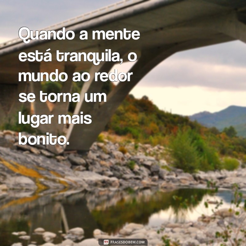 Descubra o Poder da Tranquilidade: Dicas para Encontrar Paz Interior 