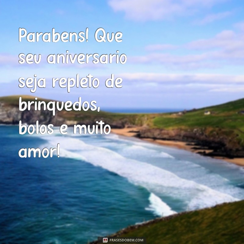 Mensagens Criativas de Aniversário para Sobrinho de 3 Anos: Celebre com Amor! 