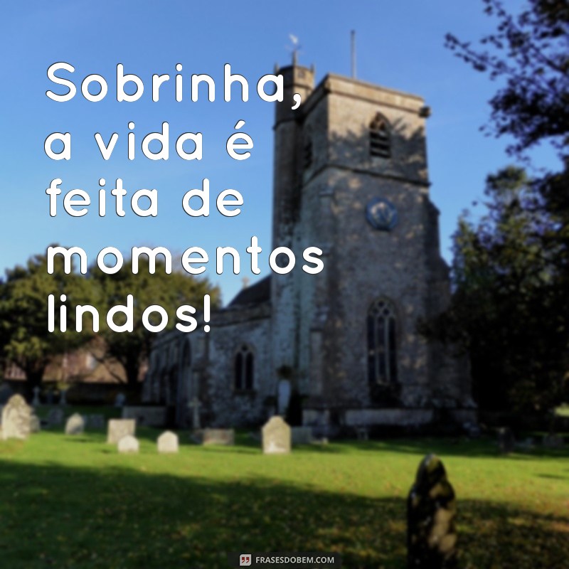 Frases Curtas e Inspiradoras para Encantar sua Sobrinha 