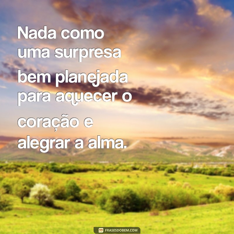 As Melhores Frases para Expressar Amei a Surpresa e Encantar 