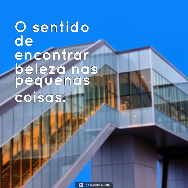 significado neoqeav O sentido de encontrar beleza nas pequenas coisas.