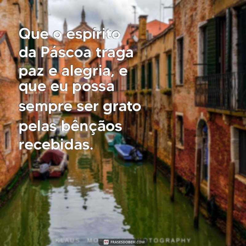 Mensagens de Agradecimento para a Páscoa: Celebre com Gratidão e Amor 