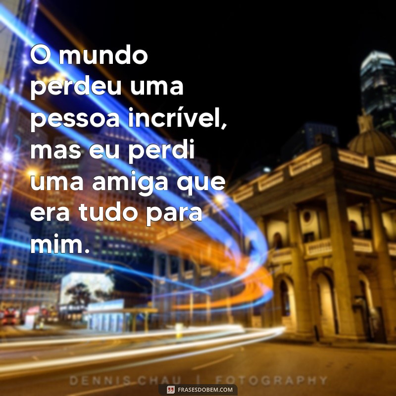 Como Lidar com o Luto pela Perda de uma Amiga: Reflexões e Conforto 