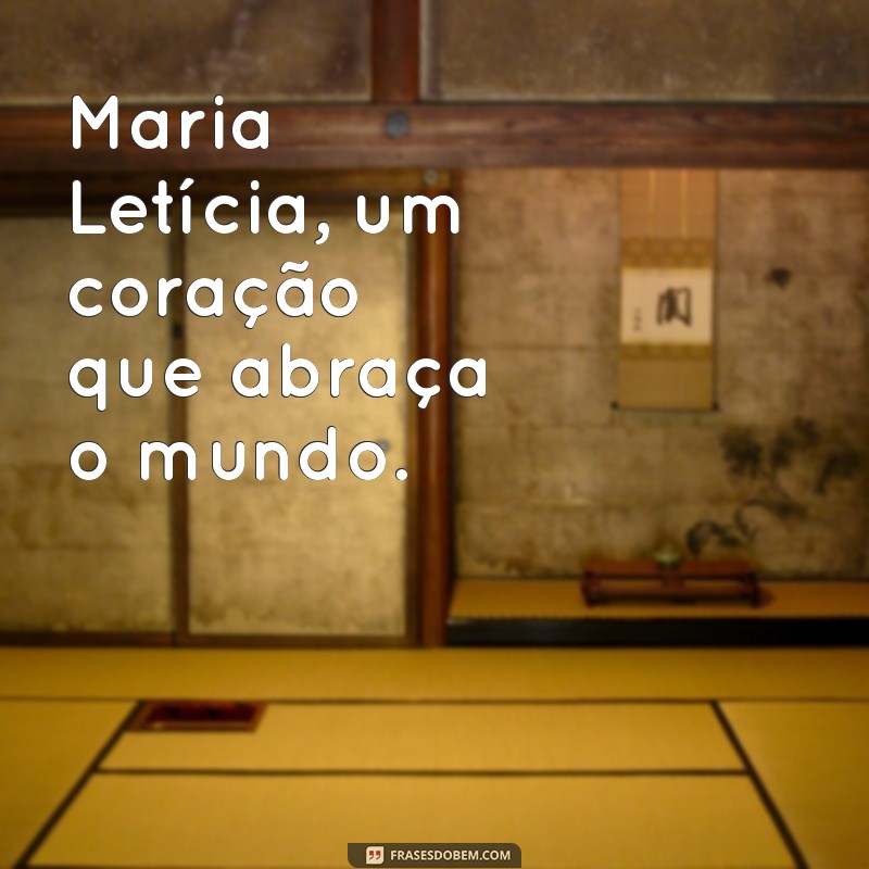 Maria Letícia: Descubra a História e Curiosidades Sobre Este Nome Especial 