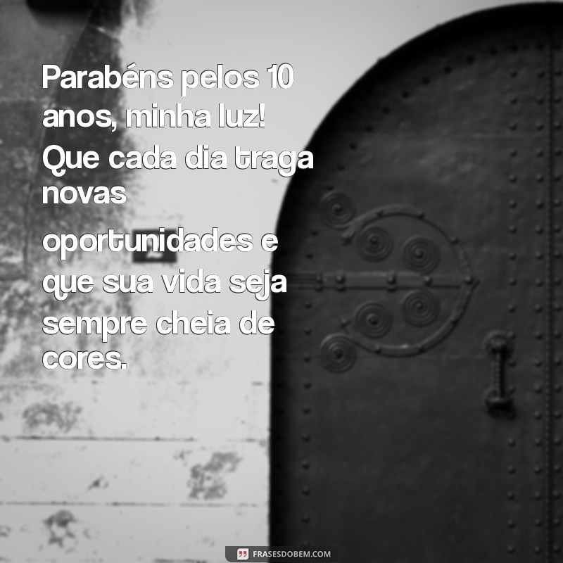 Mensagens Emocionantes de Aniversário para Filhas de 10 Anos: Celebre com Amor! 