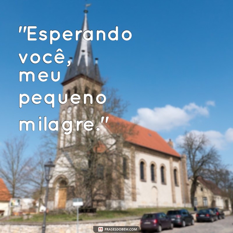 frases para foto sozinha gravida 