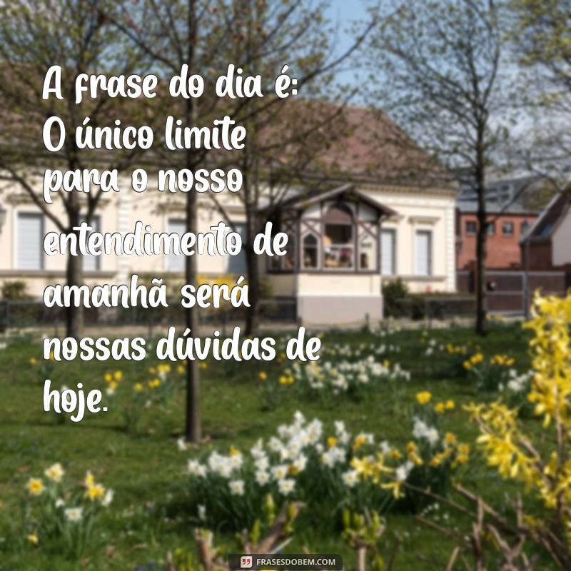 Frases do Dia: Inspirações Diárias para Motivar sua Rotina 