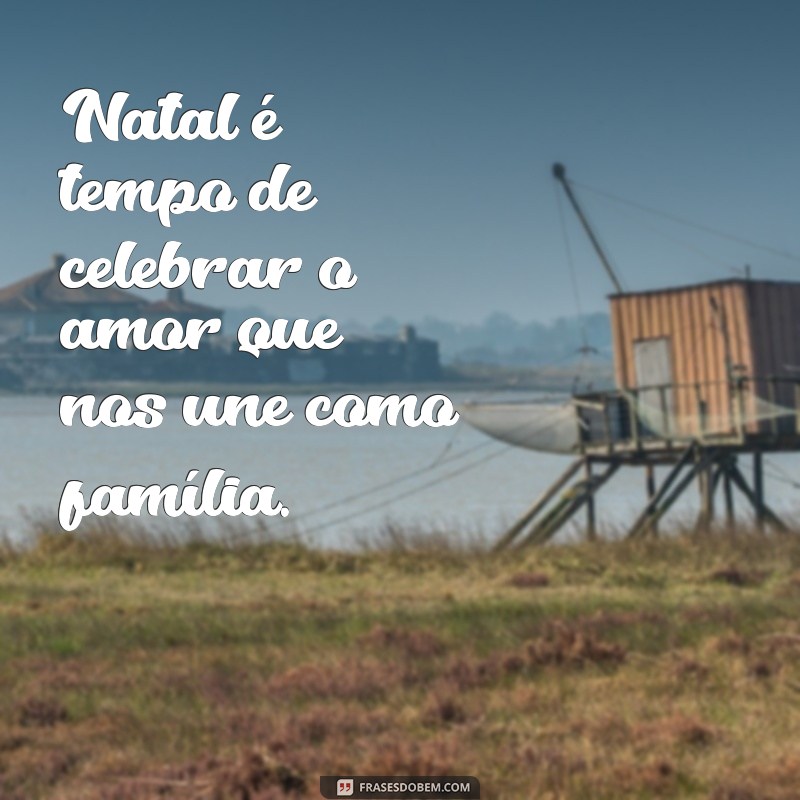 Frases Inspiradoras para Celebrar o Natal em Família 