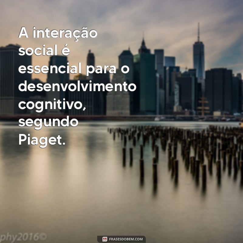 Entendendo a Teoria Cognitiva de Piaget: Fundamentos e Aplicações na Educação 