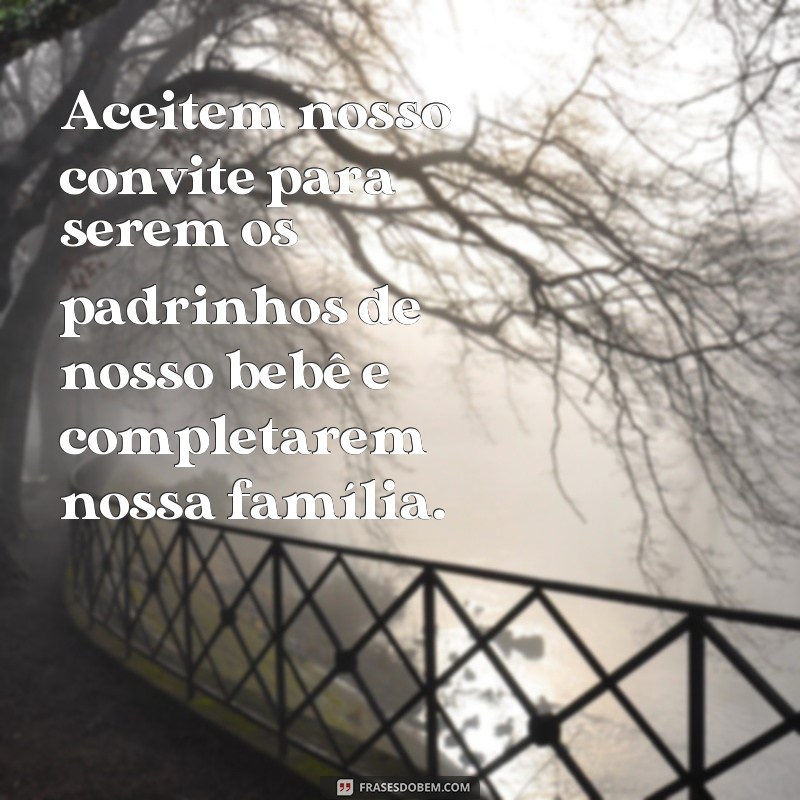 Encante seus padrinhos com as melhores frases para convite de bebê 