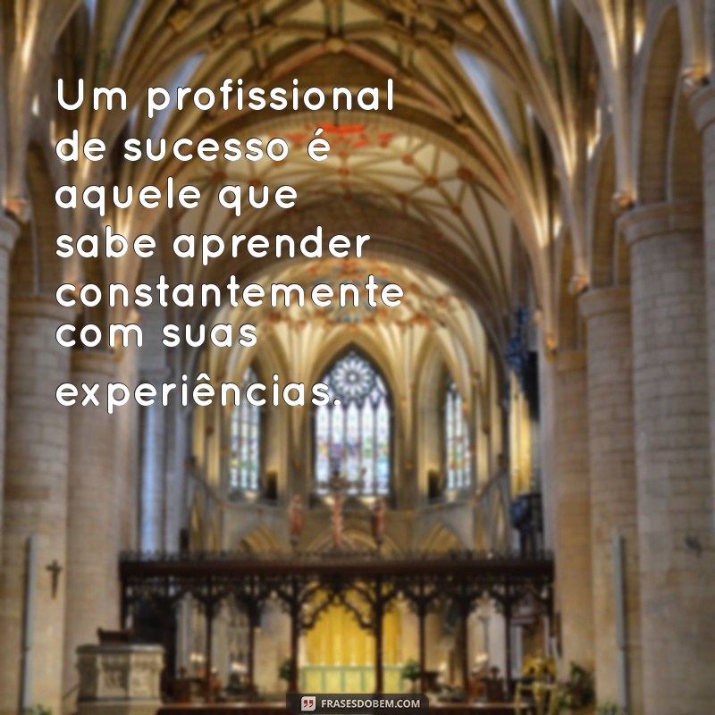 Frases Inspiradoras para Valorizar sua Experiência Profissional 