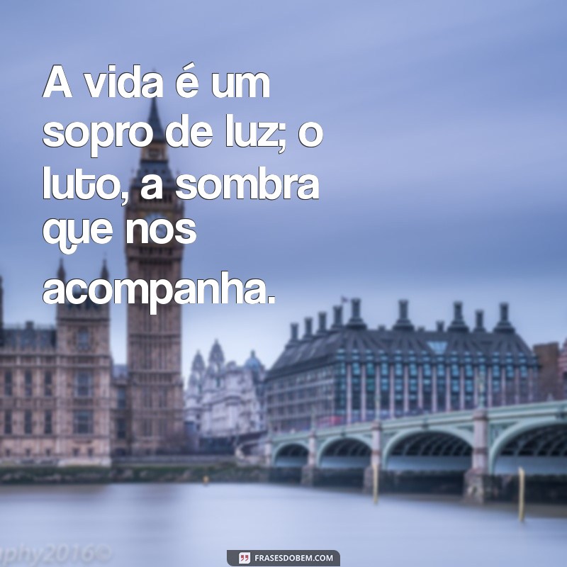 A Vida é um Sopro: Reflexões sobre o Luto e a Impermanência 