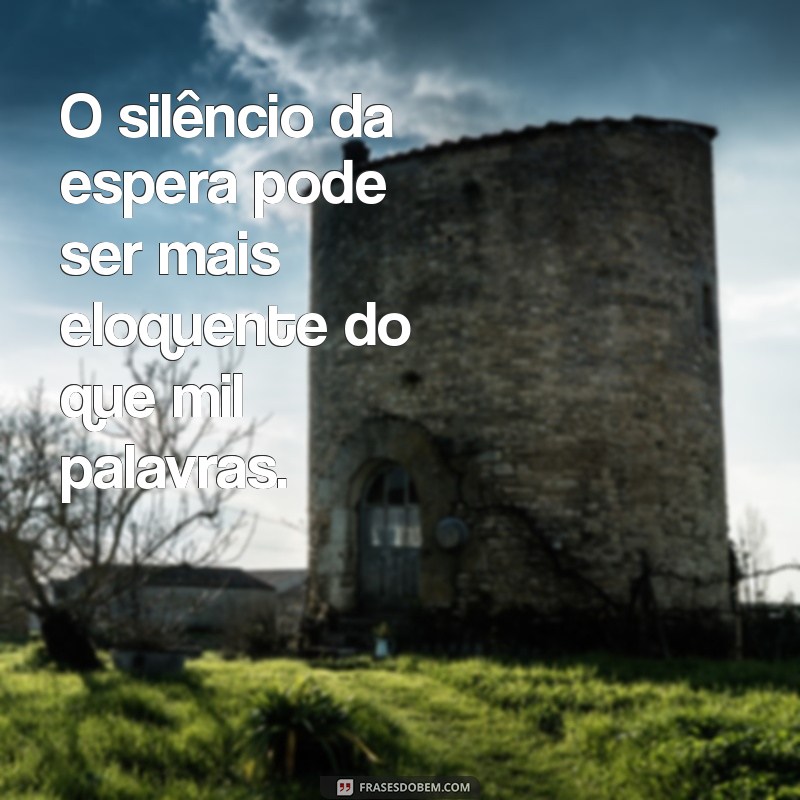 Frases Inspiradoras sobre a Importância de Esperar o Tempo Certo 