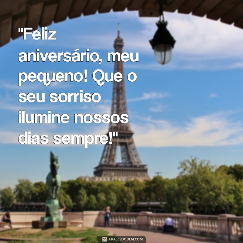 frases de aniversário para filho de 2 anos 