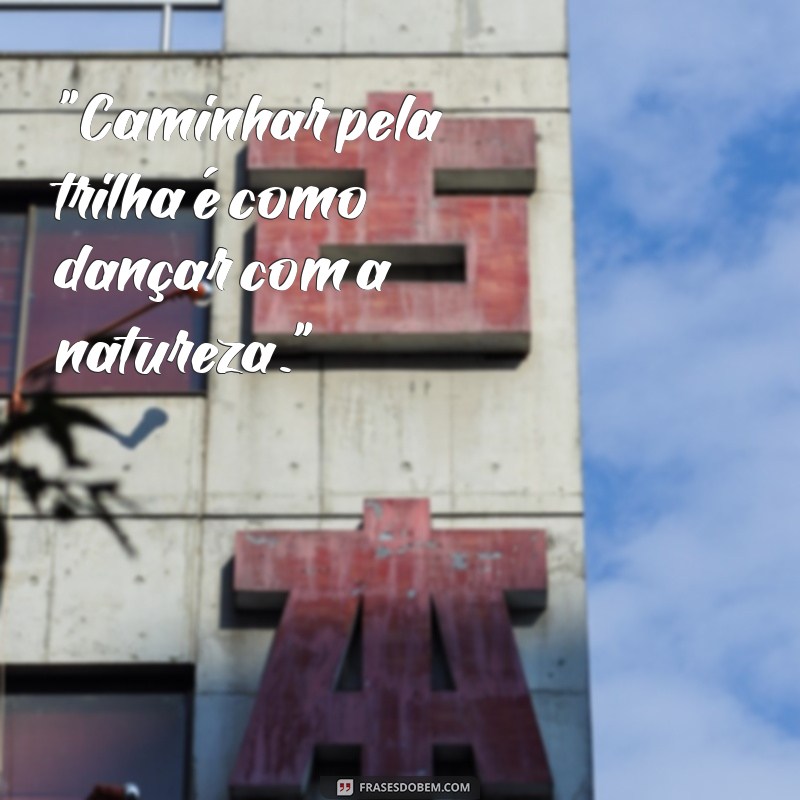 frases para trilhas 