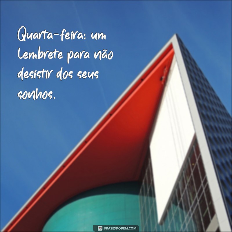 Frases Inspiradoras para uma Quarta-Feira Produtiva 