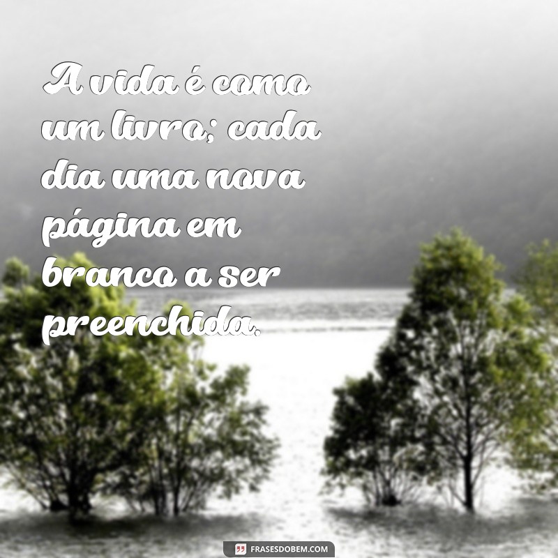 frases pensativas O tempo não volta atrás, mas podemos criar um futuro melhor a partir do presente.