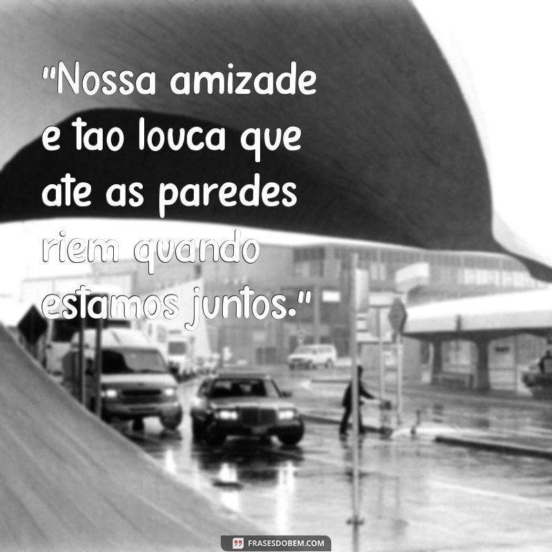 frases de amizade louca 