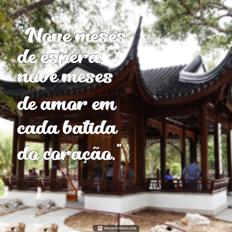 frases gestante 9 meses 