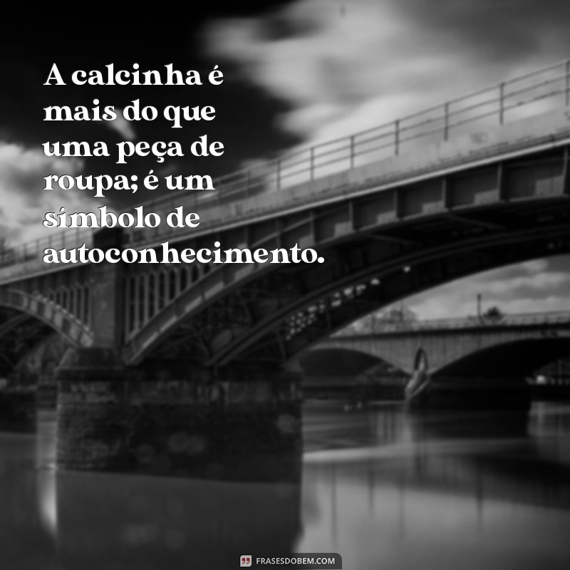 Frases Engraçadas e Criativas sobre Calcinhas para Compartilhar 