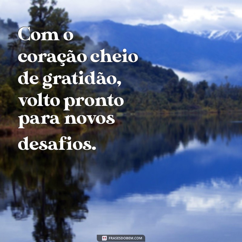 Melhores Frases para Celebrar o Retorno das Férias: Inspire-se! 