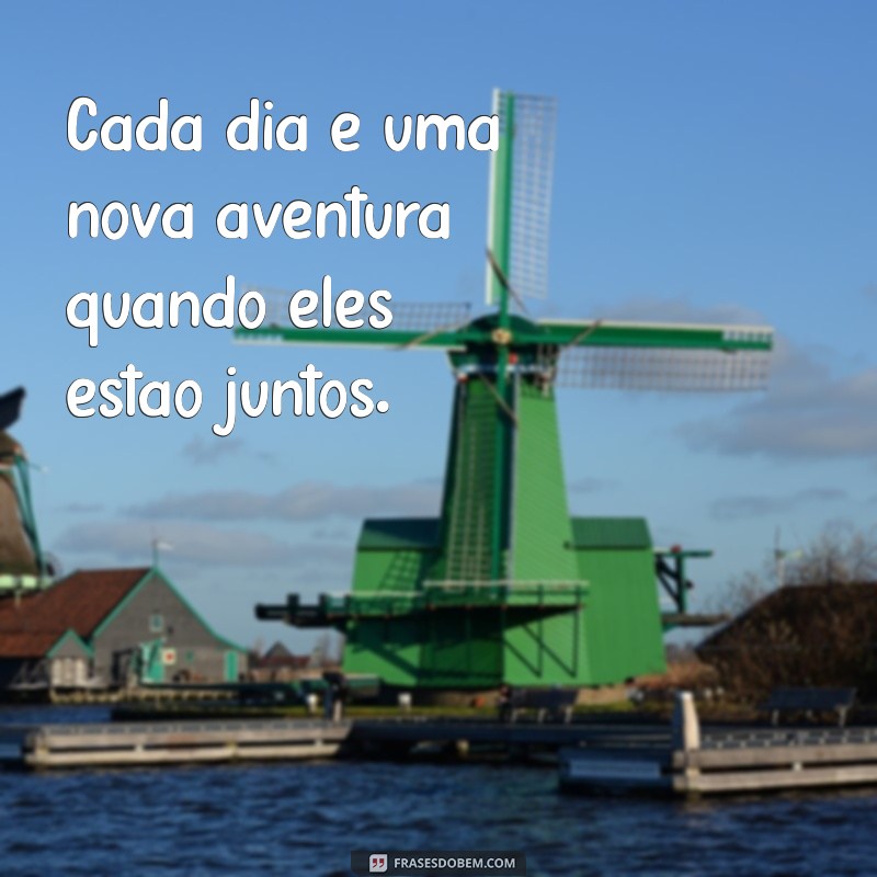 Frases Inspiradoras para Legendar Fotos dos Filhos Juntos 