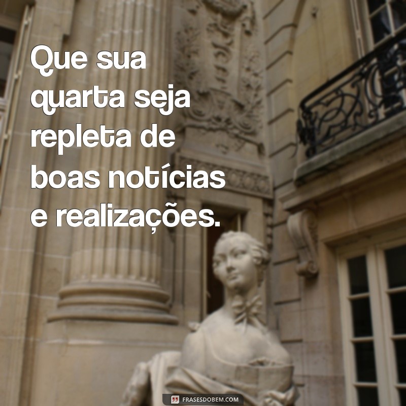 Frases Inspiradoras de Bom Dia para Uma Quarta-Feira Motivadora 