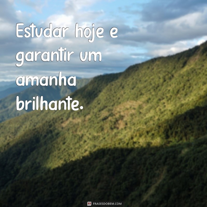 Frases Motivacionais para Estudo: Inspire-se e Aumente seu Desempenho Acadêmico 