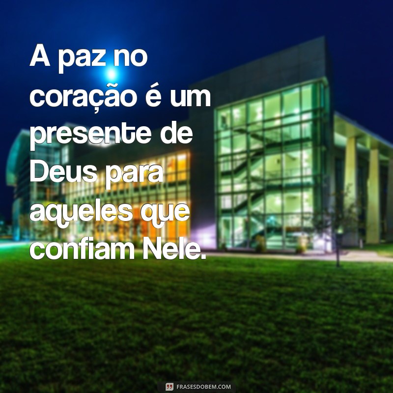 Encontre a Paz Interior: Mensagens Inspiradoras do Coração de Deus 