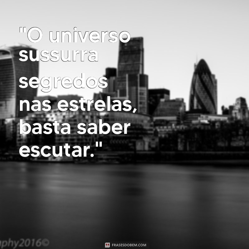 frases universo 