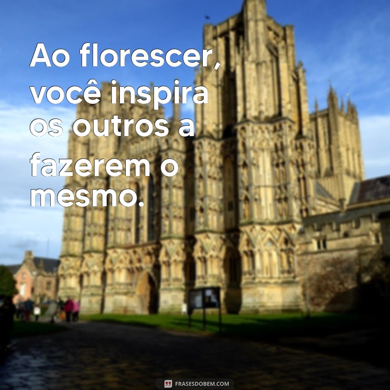 Desperte Seu Potencial: Mensagens Inspiradoras para o Tempo de Florescer 