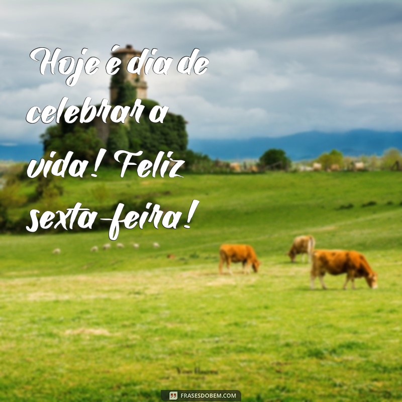 Frases Inspiradoras para Celebrar a Sexta-Feira com Alegria 