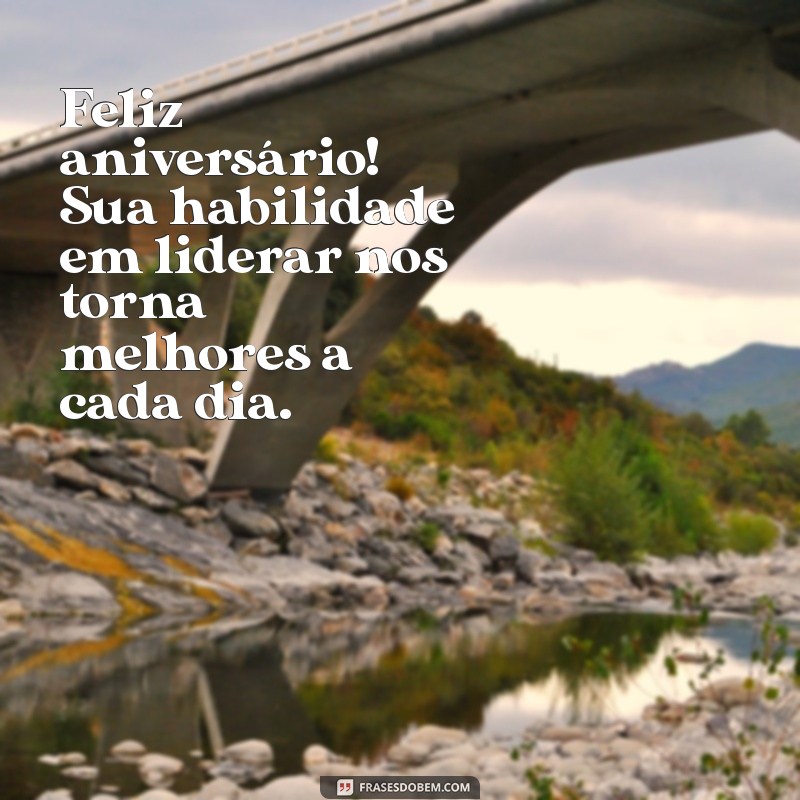 Frases Criativas de Aniversário para Gerentes: Celebre com Estilo! 