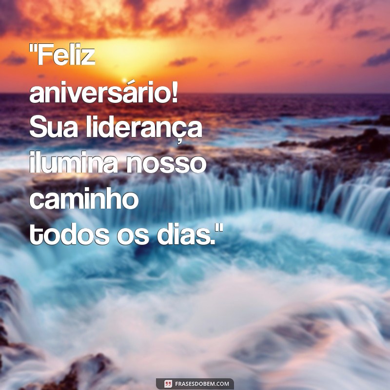 frases de aniversário para gerente 