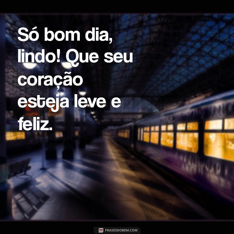 Bom Dia Lindo: Inspirações para Começar o Dia com Positividade 