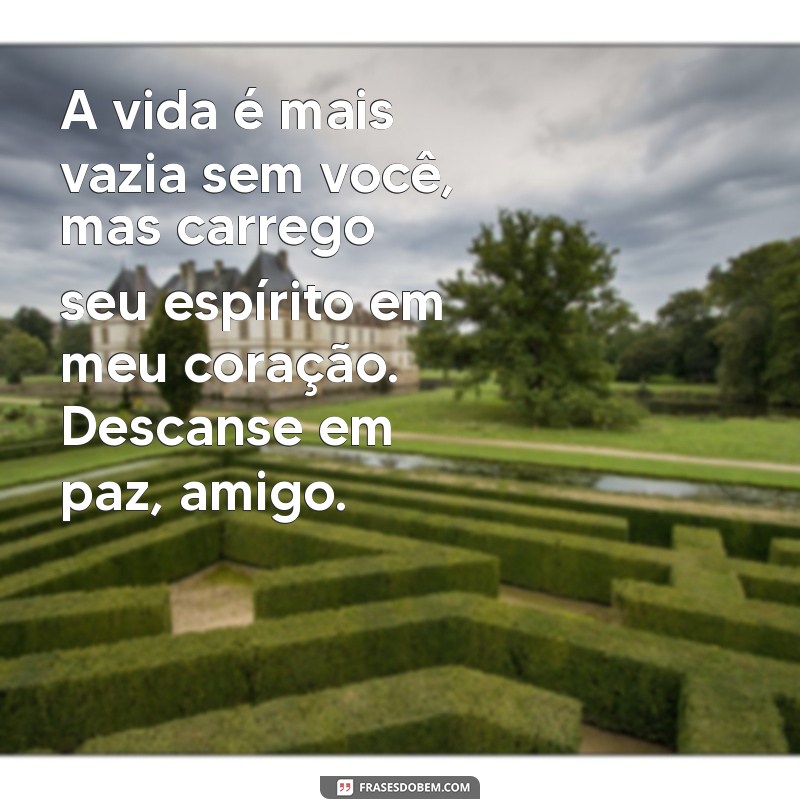 Como Lidar com a Perda: Mensagens Emocionantes para um Amigo Falecido 