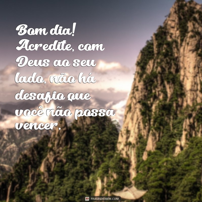 Frases Inspiradoras de Bom Dia com Deus para Compartilhar no WhatsApp 