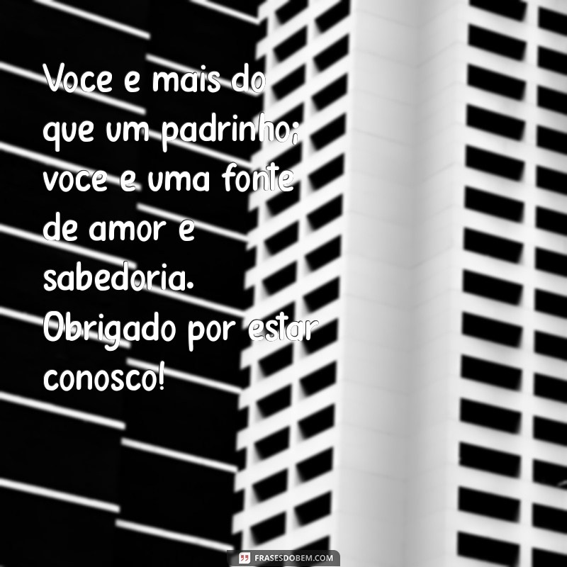 Mensagens de Agradecimento para Padrinhos de Batismo: Toques Especiais para Celebrar a Data 