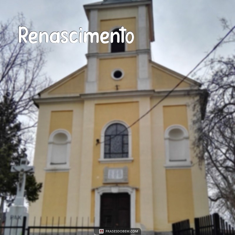 uma palavra de esperança para hoje Renascimento