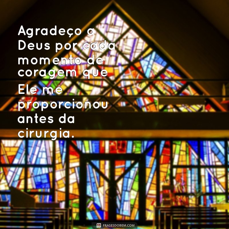 Mensagem de Gratidão a Deus: Agradecendo pela Cirurgia Bem-Sucedida 