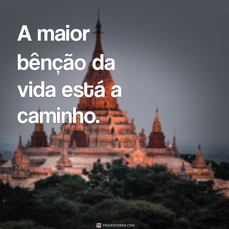 Frases Inspiradoras para Legendar suas Fotos de Gravidez 