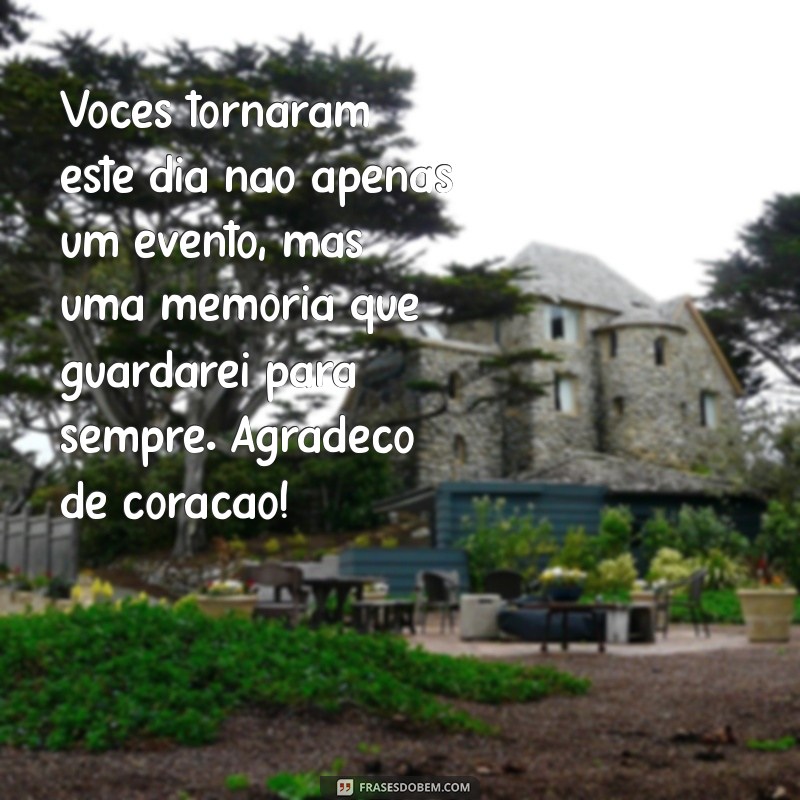 Mensagens de Agradecimento para Padrinhos: Como Demonstrar sua Gratidão de Forma Especial 